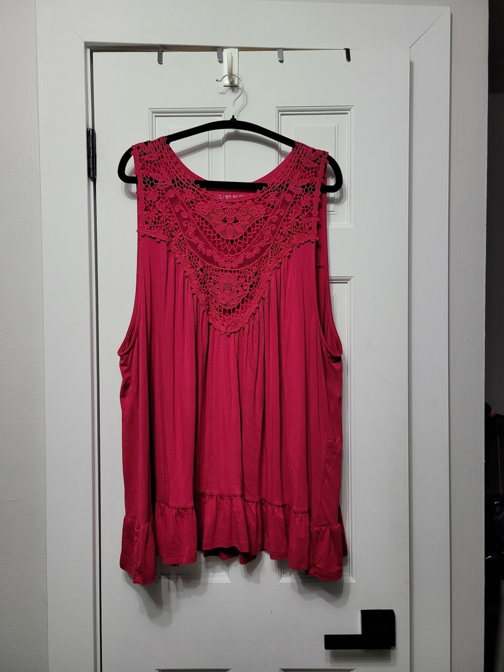 torrid Crochet Yoke Sleeveless Tank